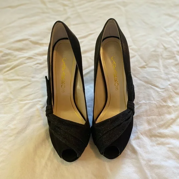 Caparros Black Heels (Size 7) (never worn) - Picture 2 of 3